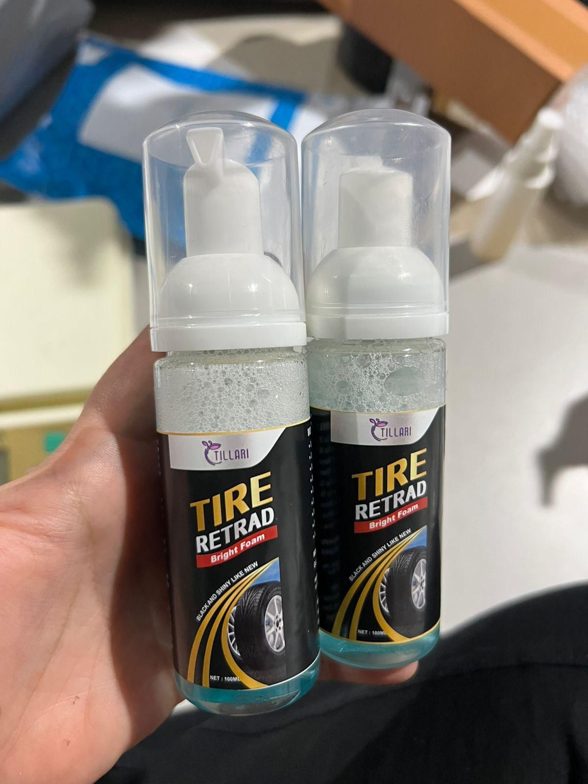 Tire Retrad Bright Foam (Pack of 2)