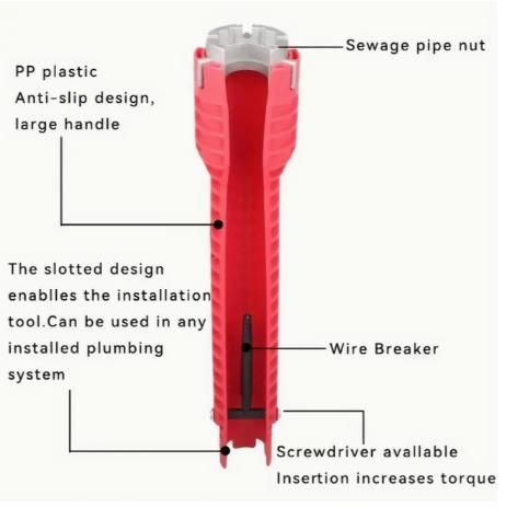 Wrench Tool ? Tight Space Plumber Kit