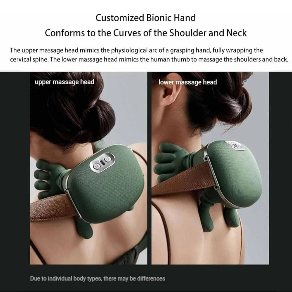 Rechargeable Neck And Shoulder Massager Pro Hand Neck Massager Smart Neck Massager Handheld Massager