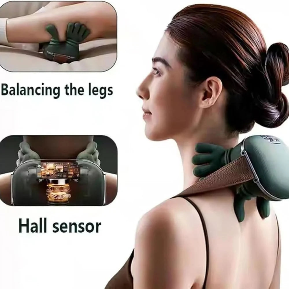 Rechargeable Neck And Shoulder Massager Pro Hand Neck Massager Smart Neck Massager Handheld Massager